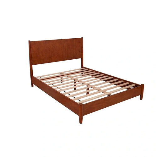 Lit plateforme Flynn d'Alpine Furniture, couleur Acorn