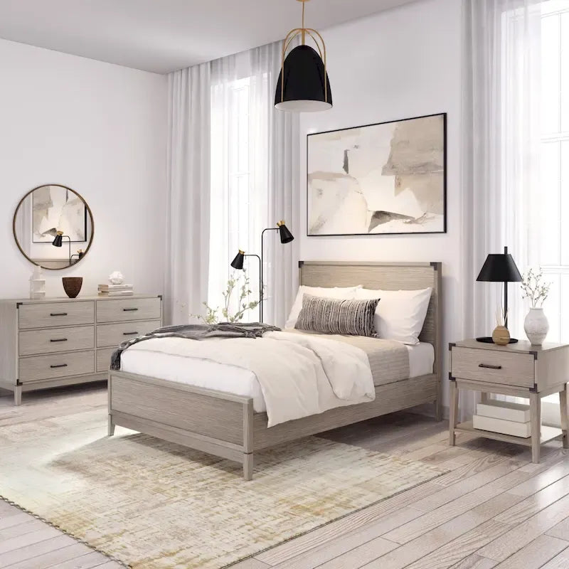 Lit plateforme pleine grandeur Plank and Beam Contempo