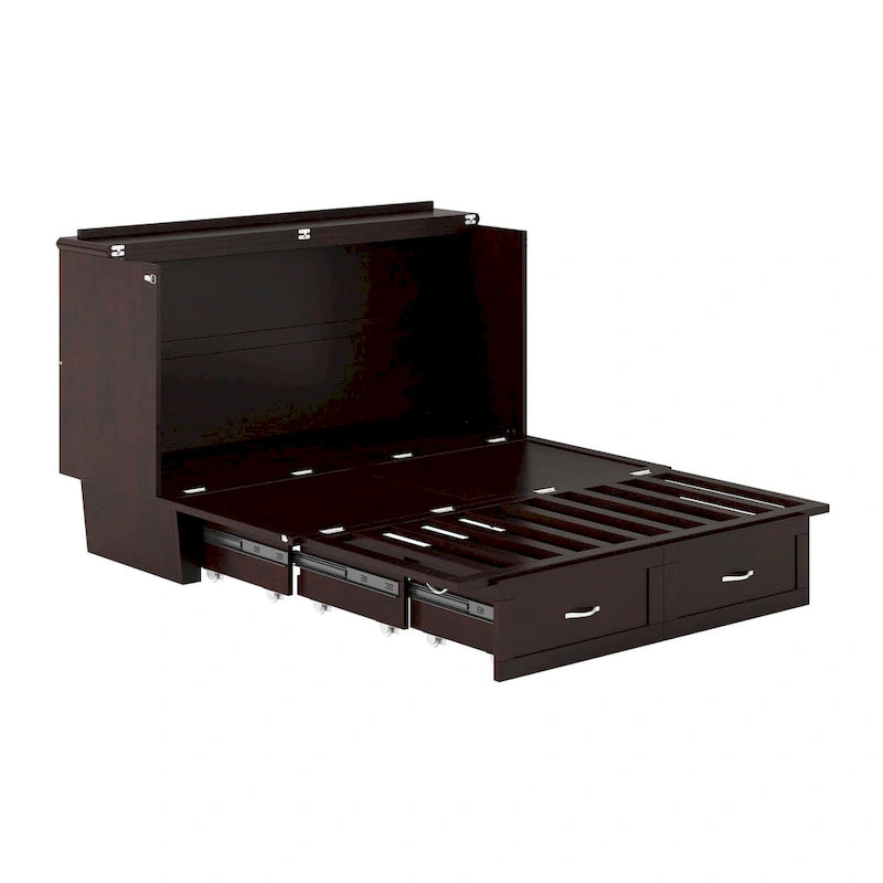 Lit escamotable Chelsea Queen avec matelas