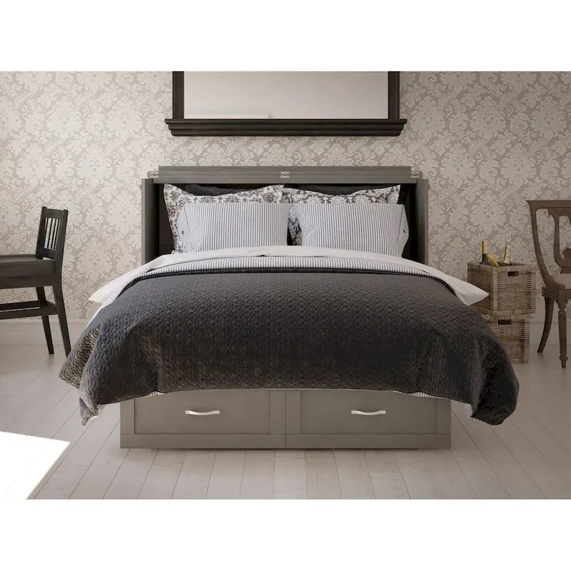 Lit escamotable Chelsea Queen avec matelas