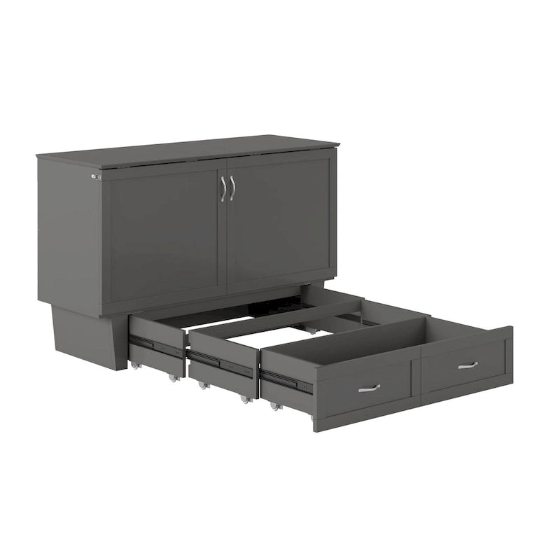 Lit escamotable Chelsea Queen avec matelas