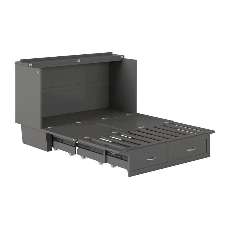 Lit escamotable Chelsea Queen avec matelas