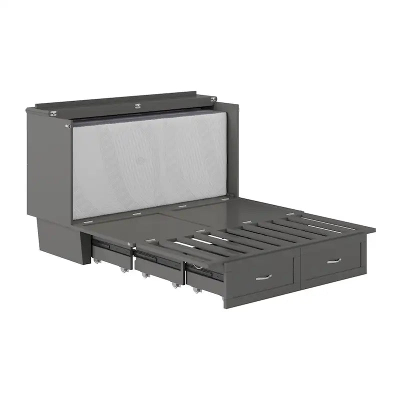 Lit escamotable Chelsea Queen avec matelas