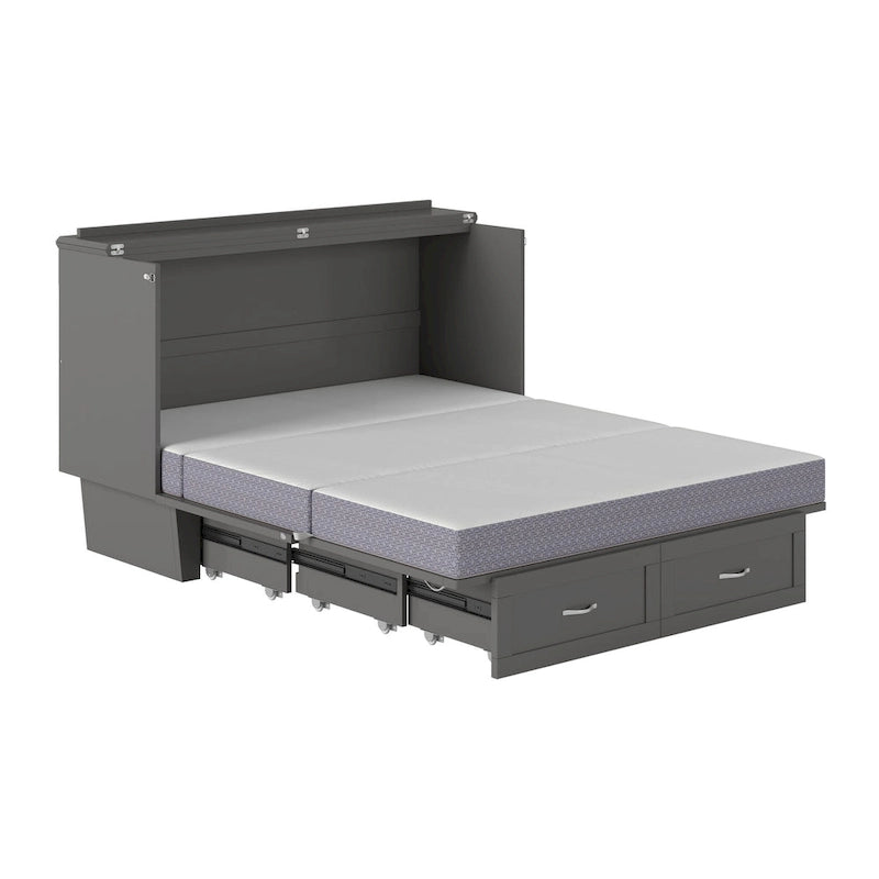 Lit escamotable Chelsea Queen avec matelas