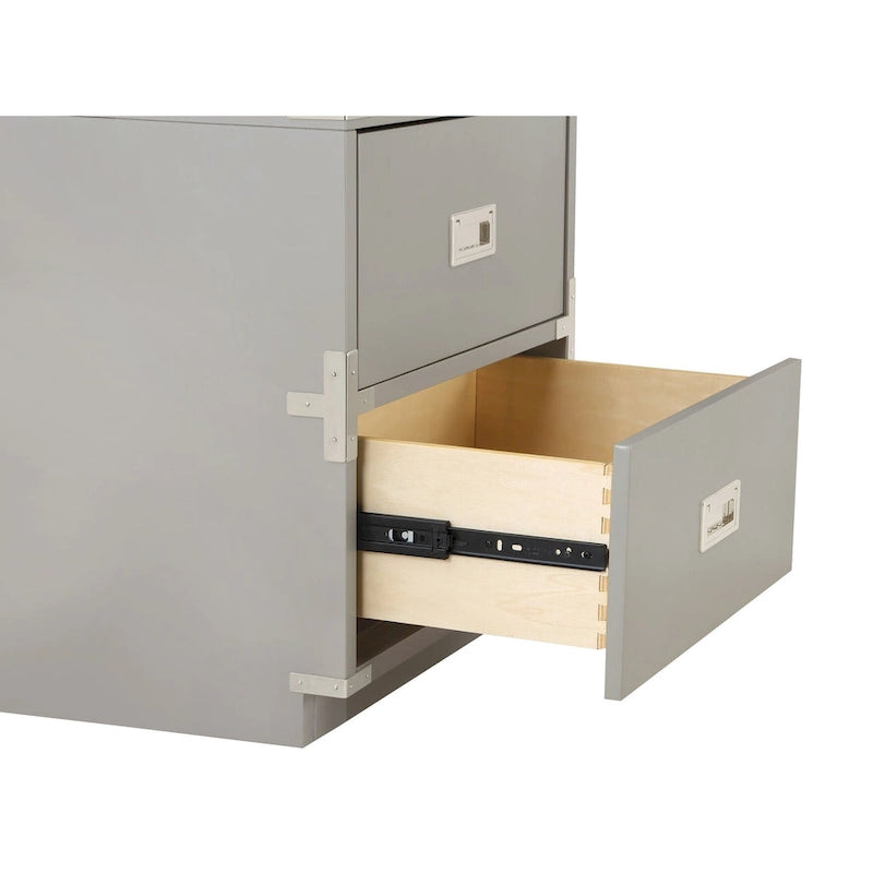 Meuble de rangement d'appoint Wellington à 2 tiroirs