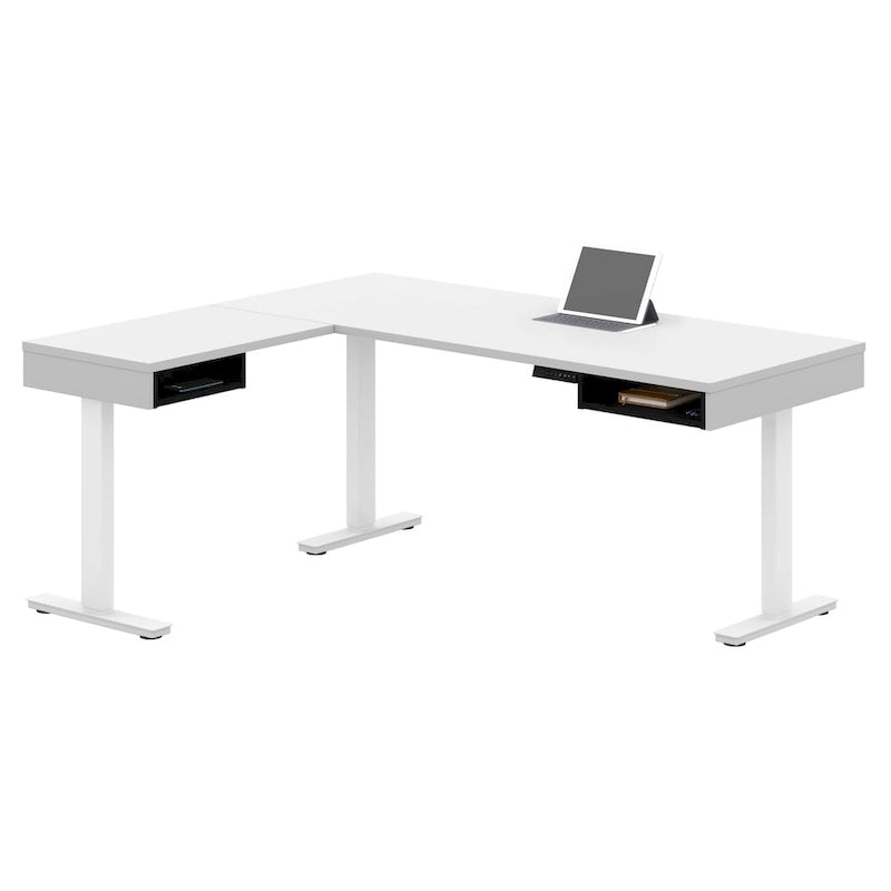 Bureau en L réglable en hauteur Bestar Pro-Vega