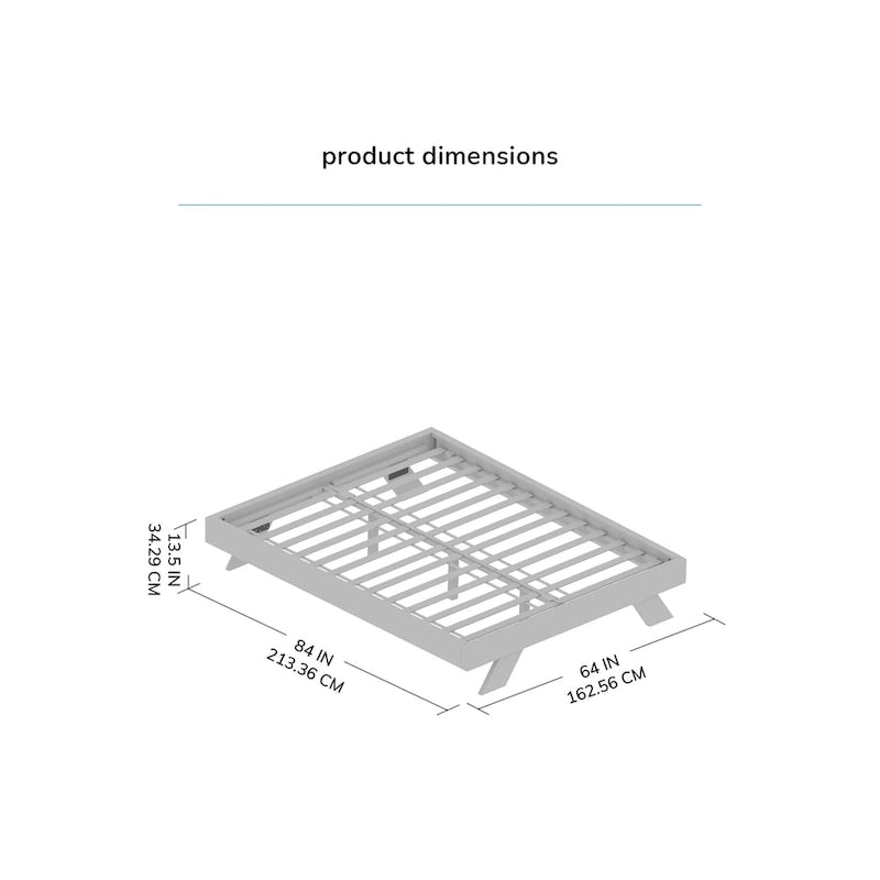 Lit plateforme MH London Etna Queen Size
