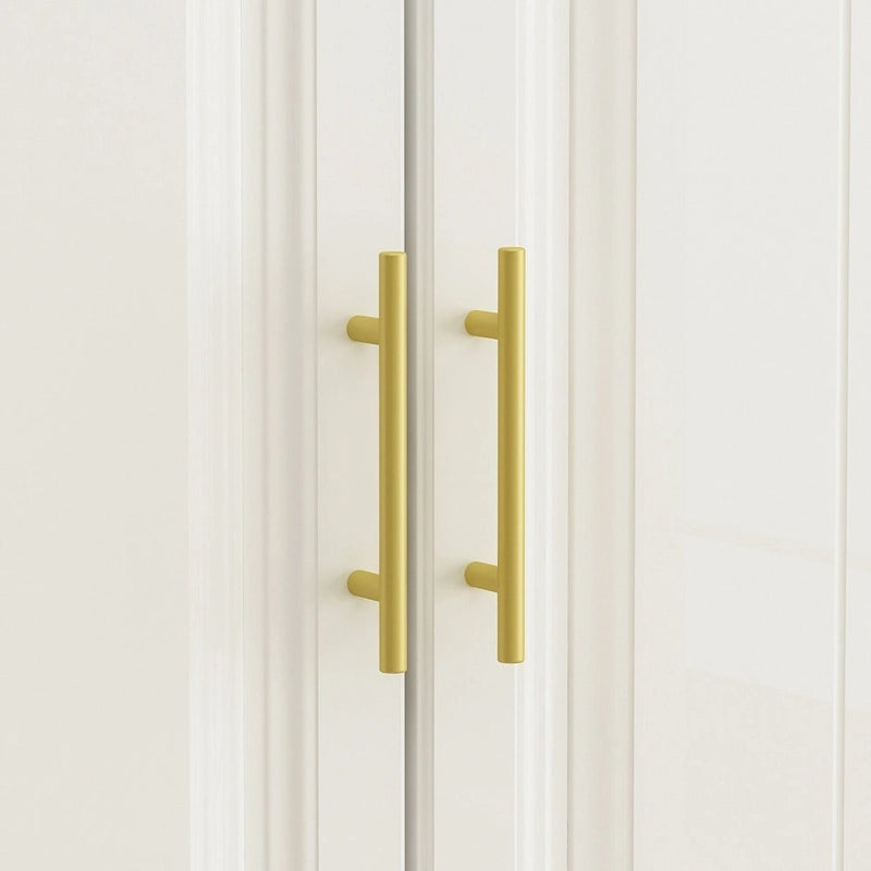 Armoire-penderie moderne autoportante avec grand espace de rangement