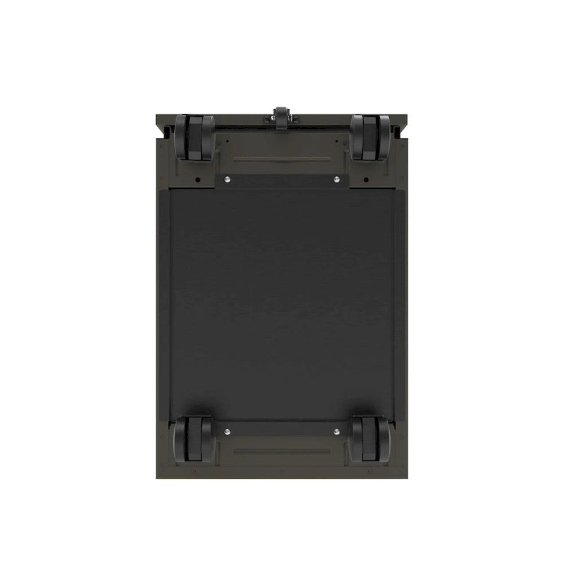 Classeur mobile à 3 tiroirs verrouillables Owen Urban en métal mat de Furniture of America