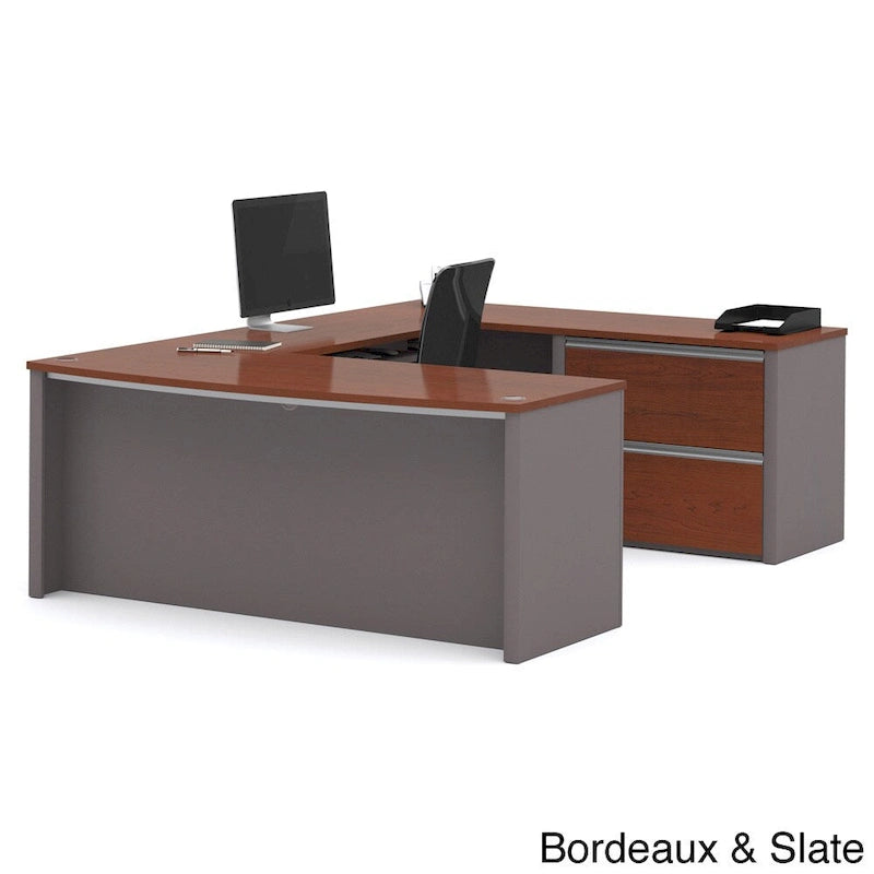 Kit de bureau de travail en forme de U Bestar Connexion