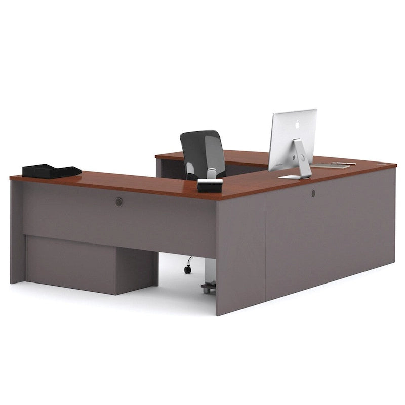 Kit de bureau de travail en forme de U Bestar Connexion