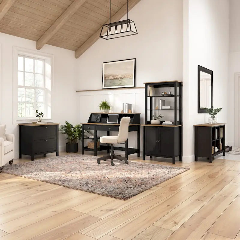 Étagère de rangement Mayfield à 6 cubes par Bush Furniture