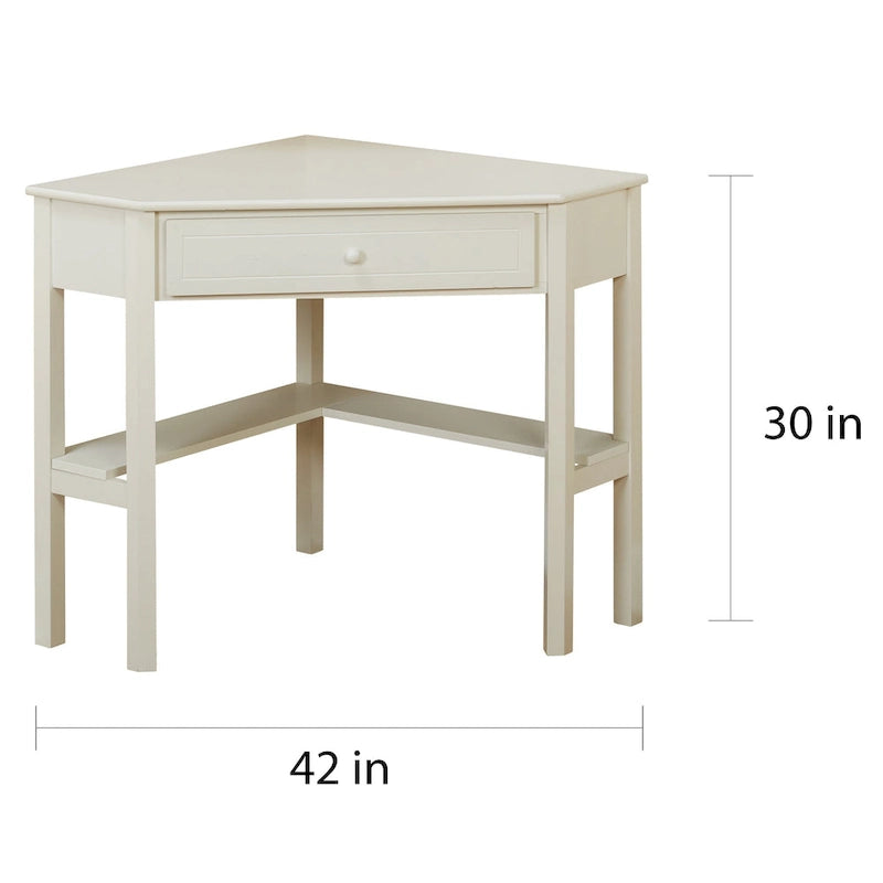 Ensemble bureau d'angle et étagère Simple Living