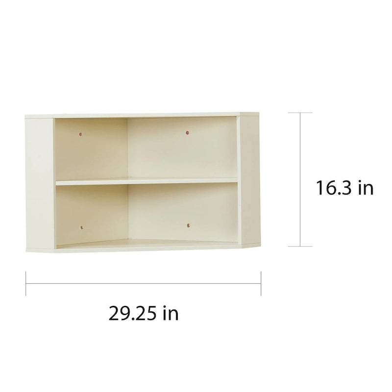 Ensemble bureau d'angle et étagère Simple Living