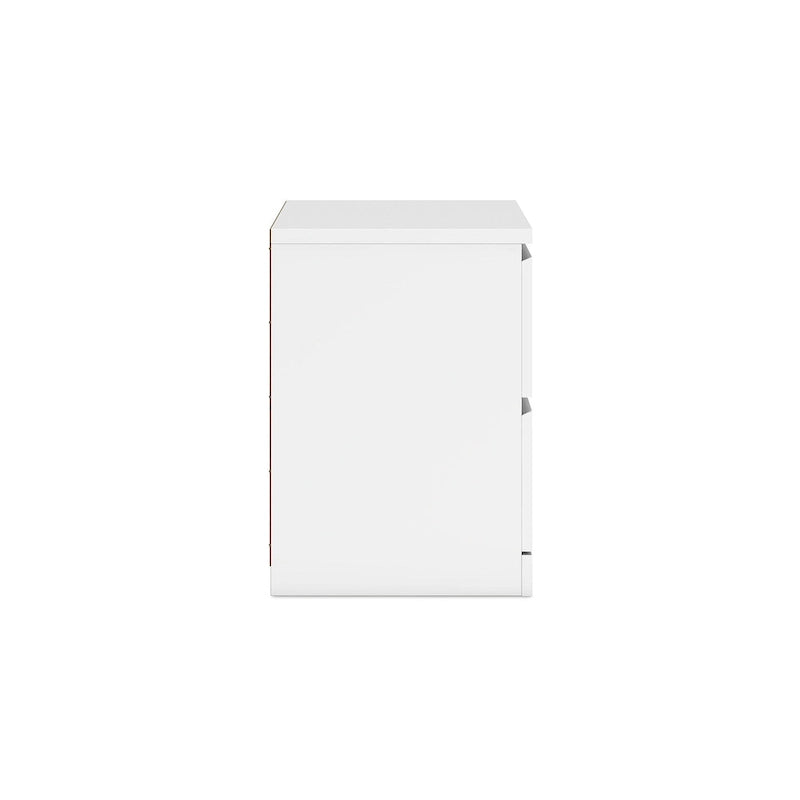 Table de chevet blanche Signature Design by Ashley Onita