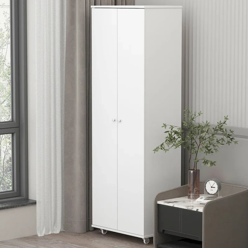 70.9Armoires Armoire Placard Rangement Meuble à Chaussures Blanc/Noir