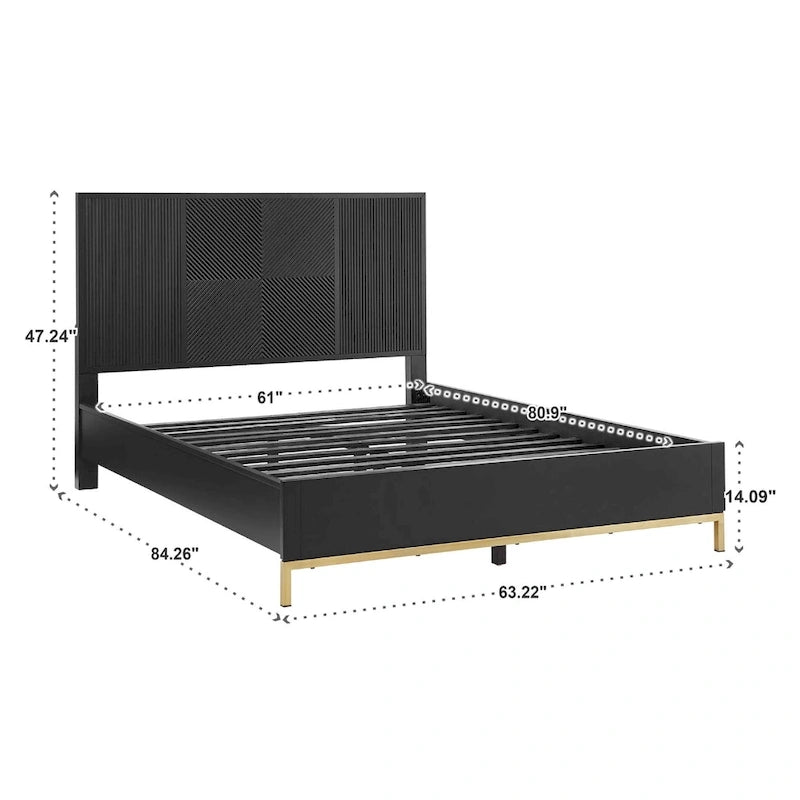 Lit plateforme Elea Low Profile Queen par iNSPIRE Q Bold