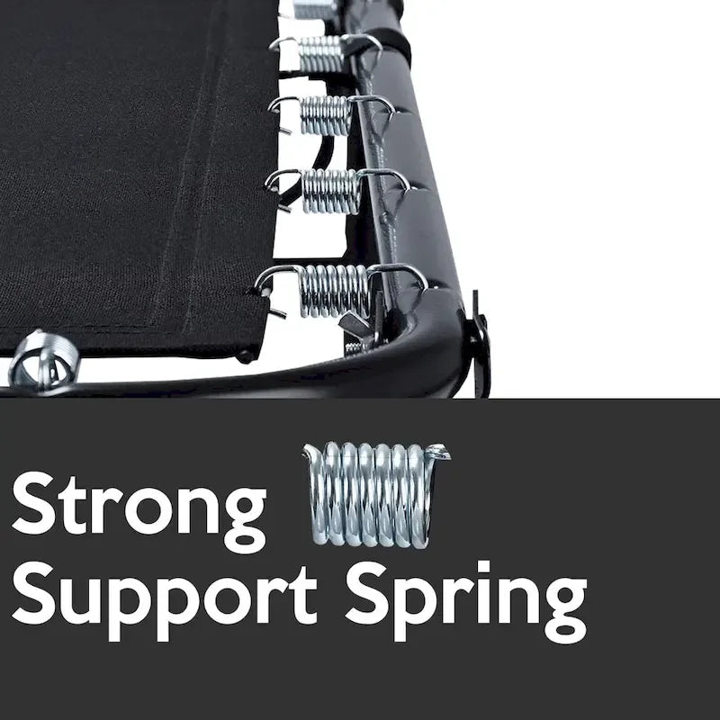 Lit pliant Onetan 14 pouces avec matelas en mousse à mémoire de forme luxueux, lit d'appoint portable