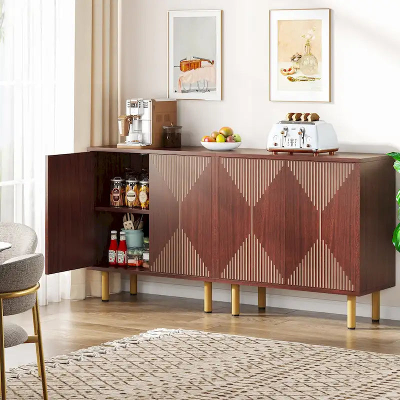 Armoire de rangement moderne blanche de grande taille, meuble sur pied