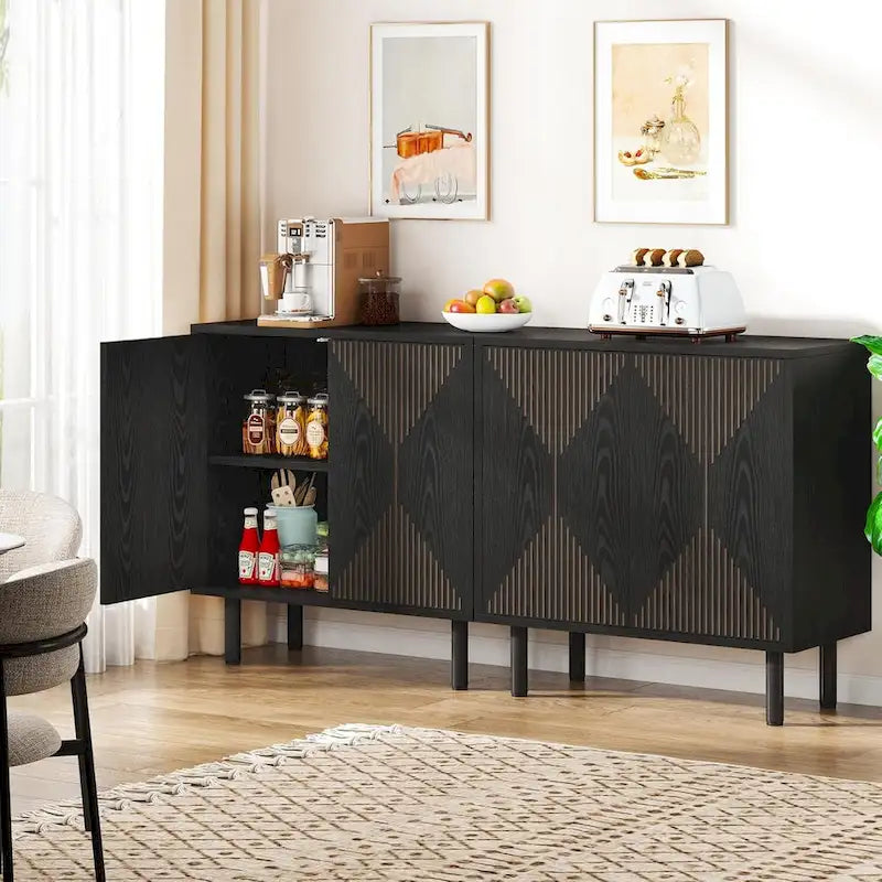 Armoire de rangement moderne blanche de grande taille, meuble sur pied