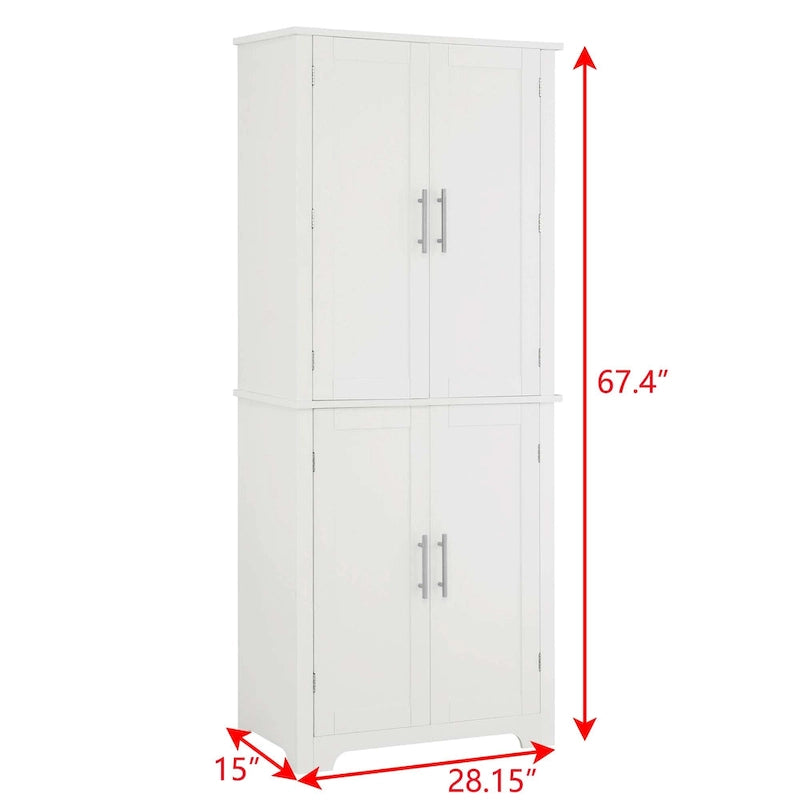 Armoires de rangement de salle de bain avec étagères ouvertes