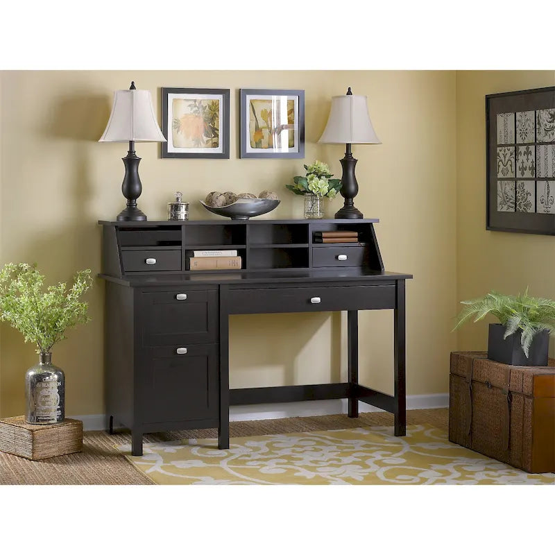 Bureau d'ordinateur Broadview 54W avec organiseur de bureau par Bush Furniture
