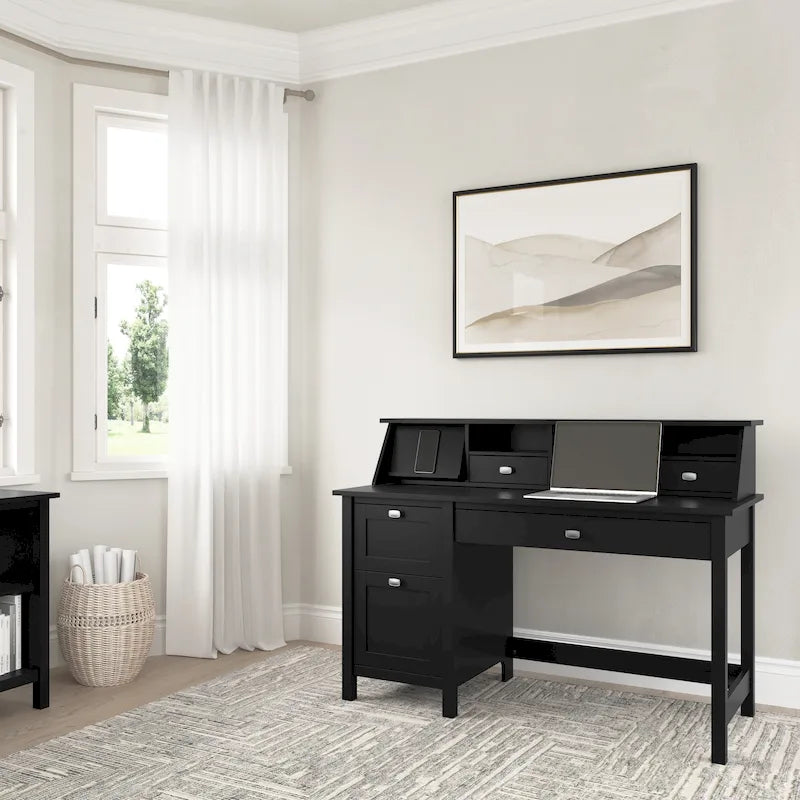 Bureau d'ordinateur Broadview 54W avec organiseur de bureau par Bush Furniture