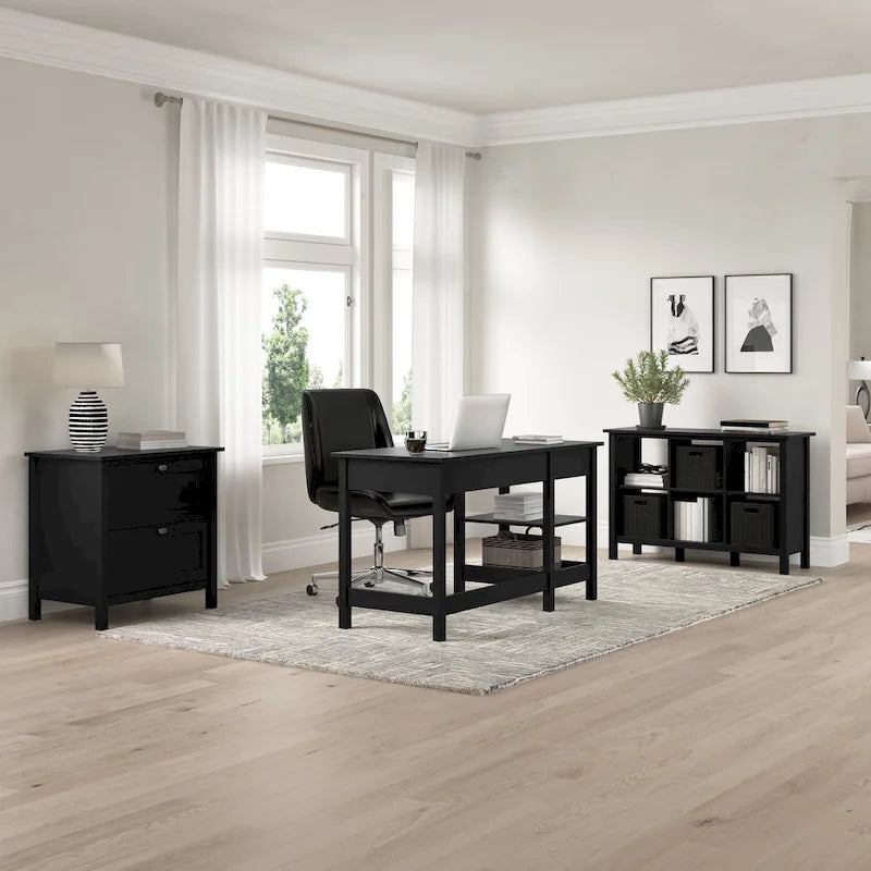 Bureau d'ordinateur Broadview 54W avec organiseur de bureau par Bush Furniture