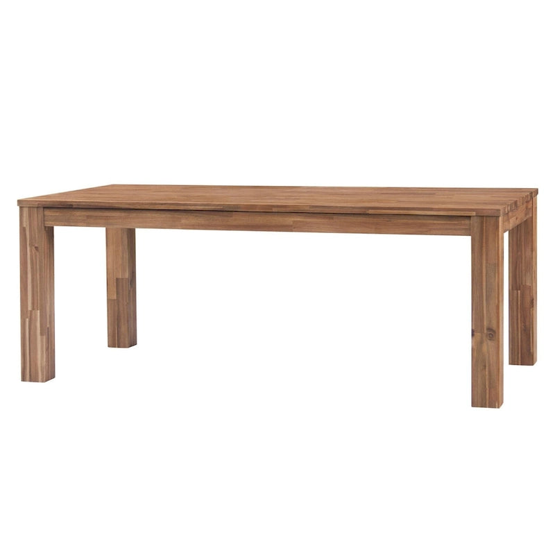 Table de salle à manger rectangulaire Bedford 75 pouces, pieds carrés