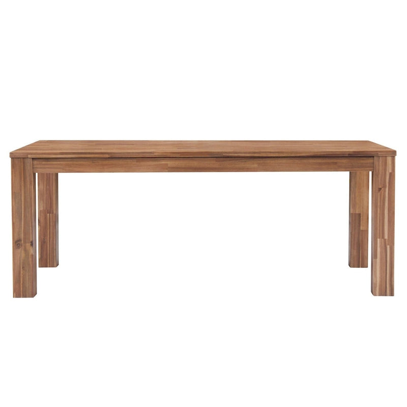 Table de salle à manger rectangulaire Bedford 75 pouces, pieds carrés