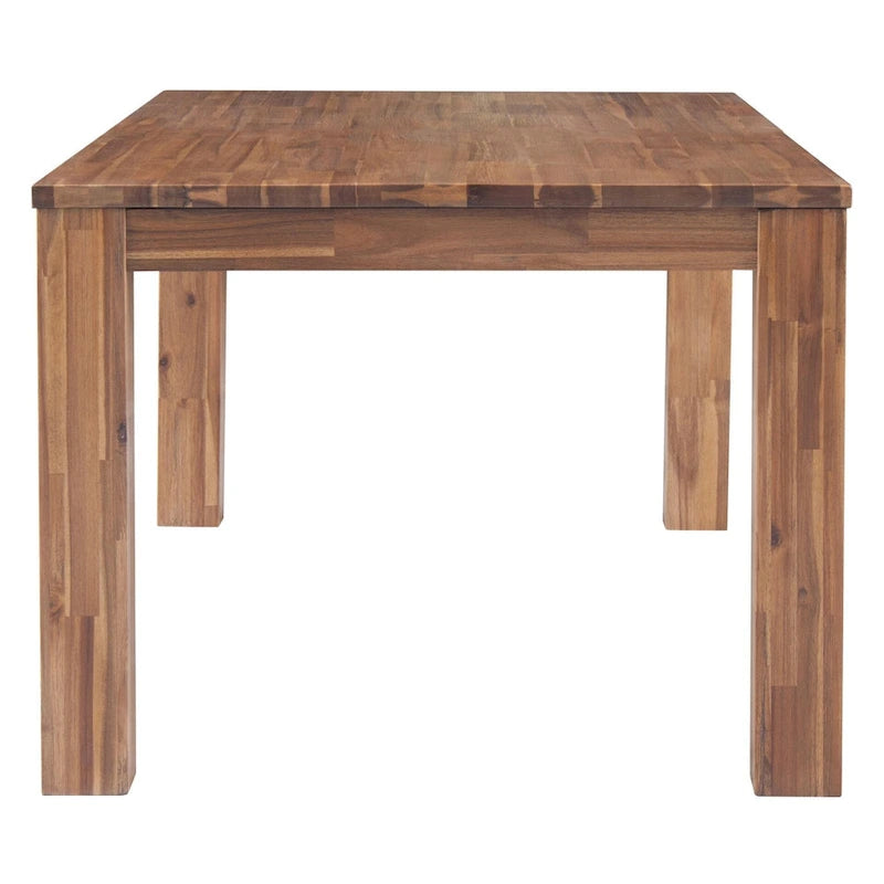 Table de salle à manger rectangulaire Bedford 75 pouces, pieds carrés