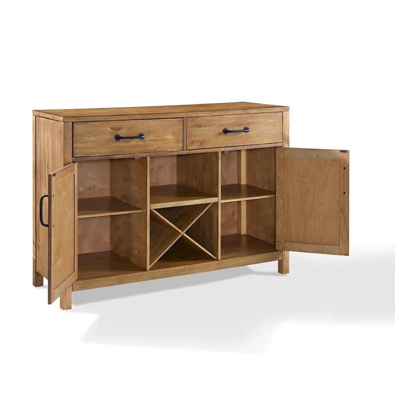 Buffet Crosley Roots finition naturelle - 52 po L x 18 po P x 36 po H