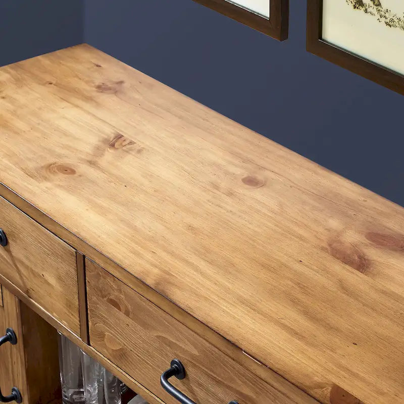 Buffet Crosley Roots finition naturelle - 52 po L x 18 po P x 36 po H