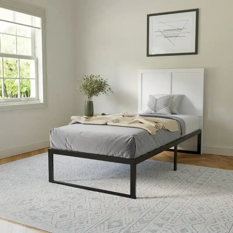 Tête de lit contemporaine en bois à panneaux uniquement