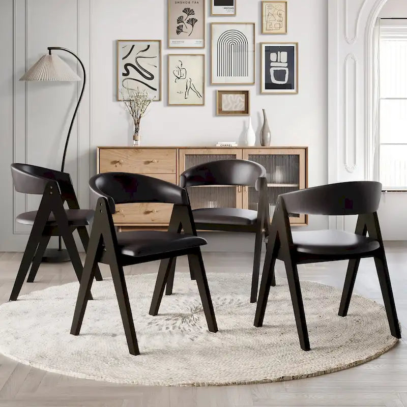 Ensemble de salle à manger 5 pièces CraftPorch Transitional à abattants