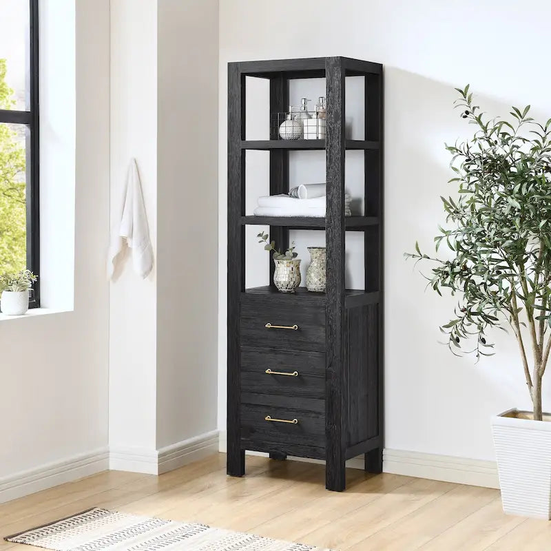 Armoire de rangement Leon 22 po pour salle de bain, cuisine et salon