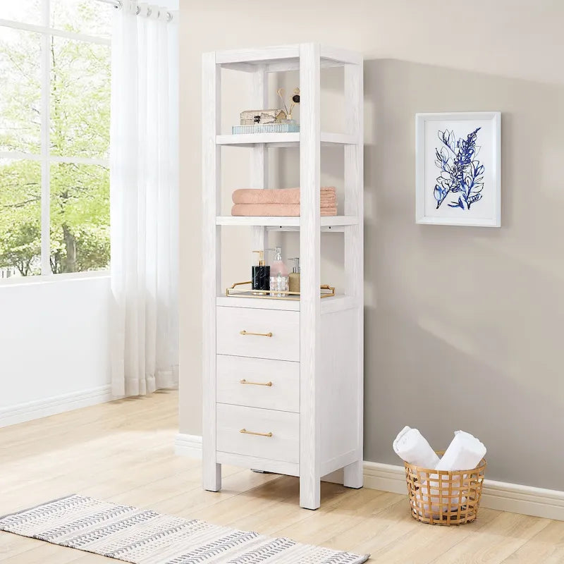 Armoire de rangement Leon 22 po pour salle de bain, cuisine et salon