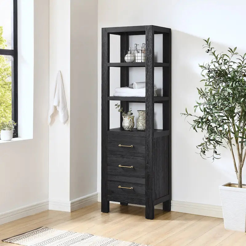 Leon 22 in. Storage Cabinet for Bathroom, Kitchen and Living Room