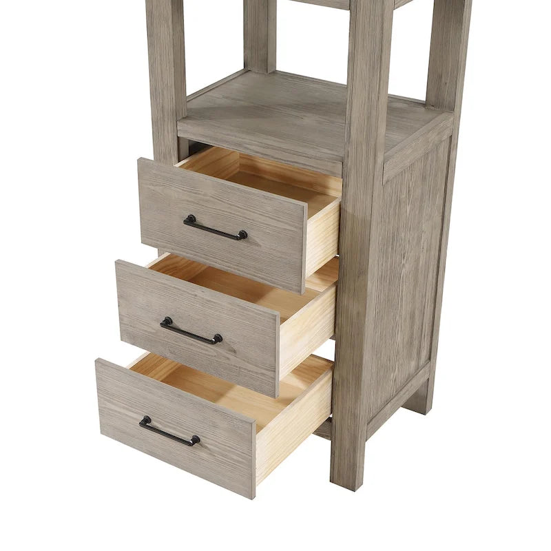 Armoire de rangement Leon 22 po pour salle de bain, cuisine et salon