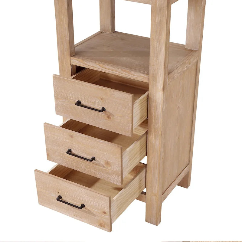 Armoire de rangement Leon 22 po pour salle de bain, cuisine et salon