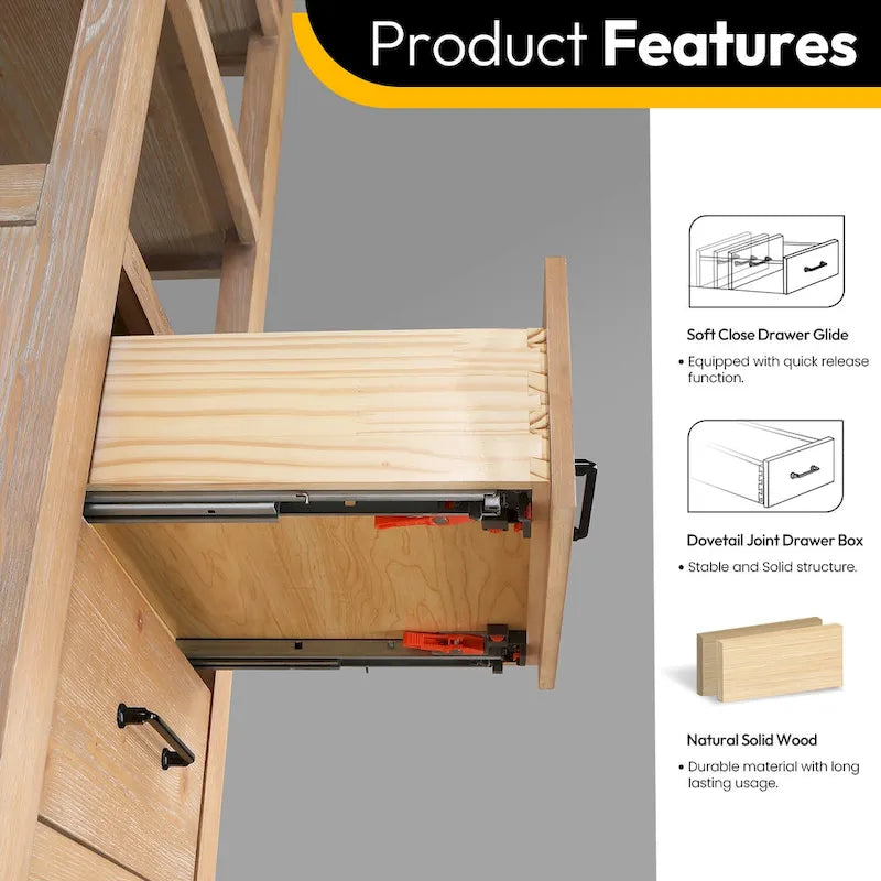 Armoire de rangement Leon 22 po pour salle de bain, cuisine et salon