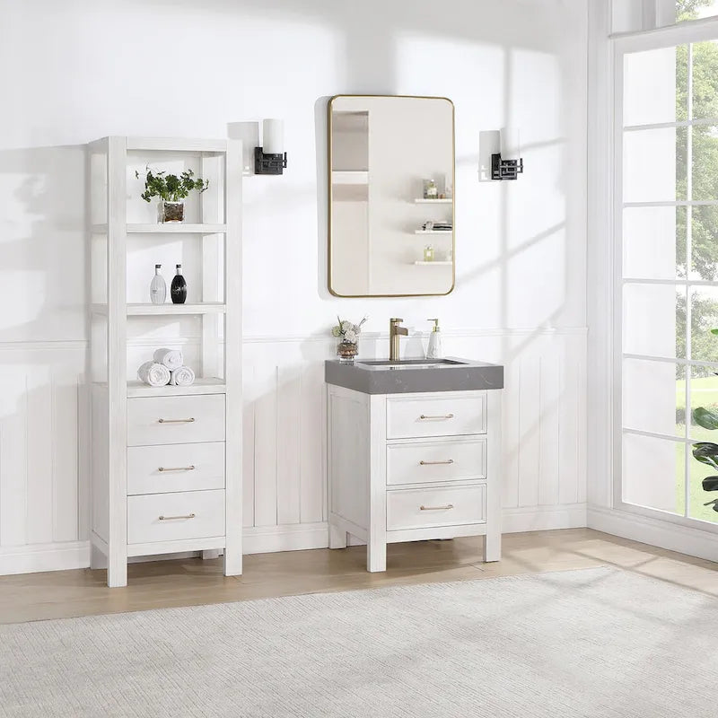 Armoire de rangement Leon 22 po pour salle de bain, cuisine et salon