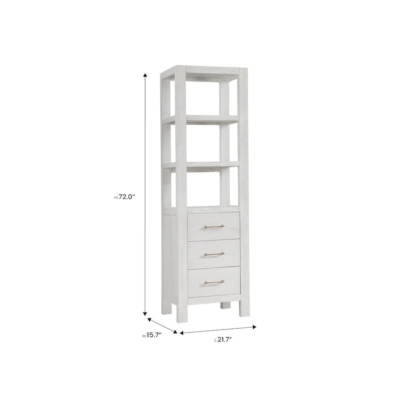 Armoire de rangement Leon 22 po pour salle de bain, cuisine et salon