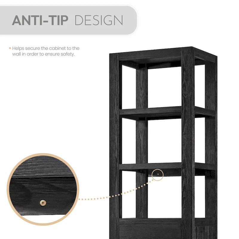 Armoire de rangement Leon 22 po pour salle de bain, cuisine et salon