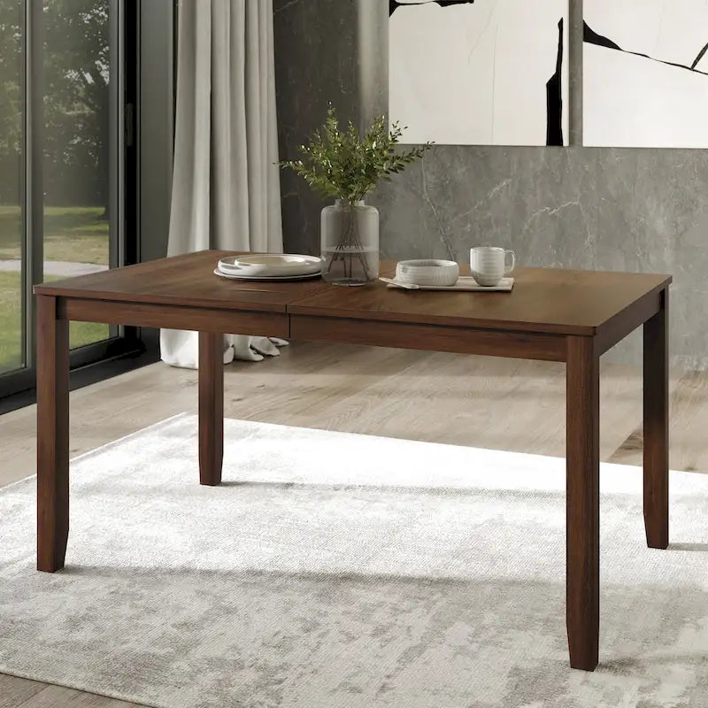 Ensemble de salle à manger classique en bois 7 pièces CraftPorch