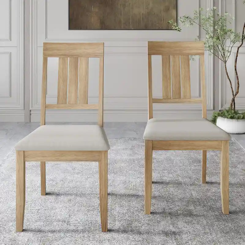 Ensemble de salle à manger classique en bois 7 pièces CraftPorch