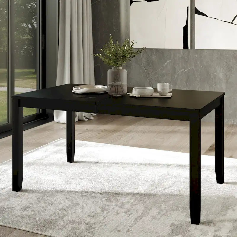 Ensemble de salle à manger classique en bois 7 pièces CraftPorch