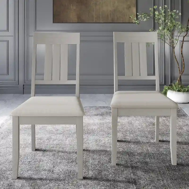 Ensemble de salle à manger classique en bois 7 pièces CraftPorch