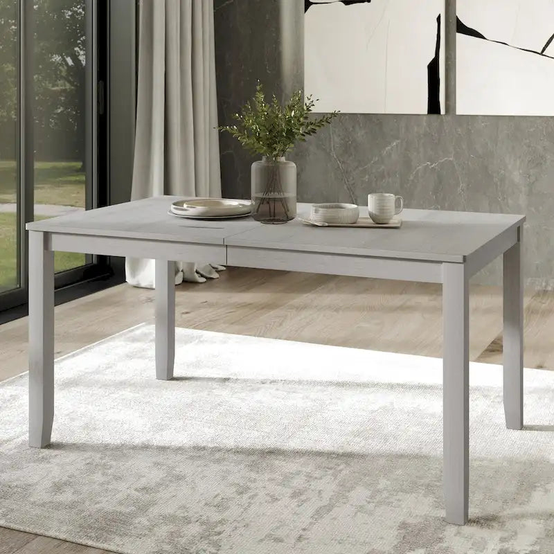 Ensemble de salle à manger classique en bois 7 pièces CraftPorch