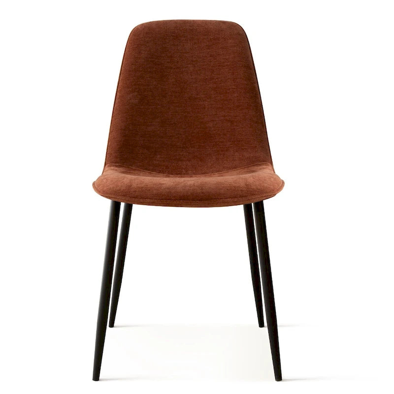 Chaise d'appoint rembourrée (ensemble de 4)
